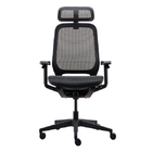 GTCHAIR Black Ergonomic Desk Chair Mesh Swivel Height Adjustable