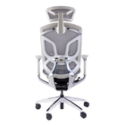 Grey Frame Ergonomic Office Chair Large Tilting Angle Multi Adjustment