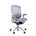 Ergonomic Swivel Office Chair Butterfly Lumbar Support With Armrest Mid Back