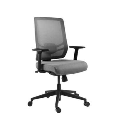 InFlex Black PA Ergo Desk Chairs Wintex Mesh Seating Staff Office Chairs